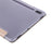 Silk Texture Leather Case for Samsung Galaxy Tab S8+, Tri-fold Stand Tablet Protective Cover - Gold - 3