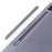 Silk Texture Leather Case for Samsung Galaxy Tab S8+, Tri-fold Stand Tablet Protective Cover - Gold - 6
