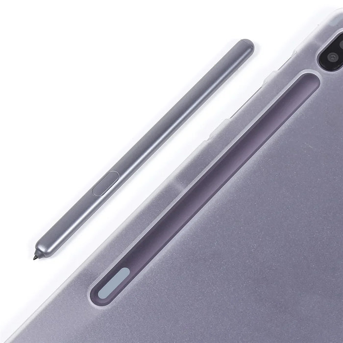 Silk Texture Leather Case for Samsung Galaxy Tab S8+, Tri-fold Stand Tablet Protective Cover - Gold - 6