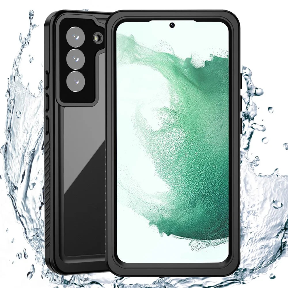 REDPEPPER FS Series For Samsung Galaxy S22+ 5G IP68 Waterproof Case Shockproof Phone Cover Dust-proof Full Protective Case with Screen Protector / Fingerprint ID - 1