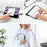 DUX DUCIS TOBY Series for Samsung Galaxy Tab S8 Ultra Tri-fold Stand PU Leather Well-protected Tablet Case - Black - 6