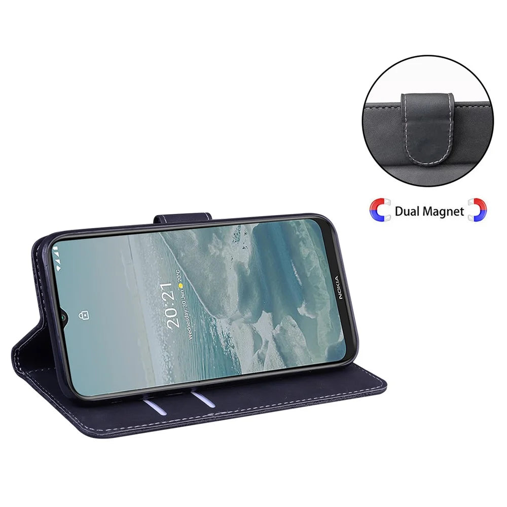 For Samsung Galaxy A23 4G / 5G (Global Version) Butterfly Pattern Printing Leather Wallet Case Hands-Free Stand Magnetic Closure Shockproof Flip Folio Cover - Black - 7