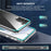 Electroplating Crystal Clear Hybrid Phone Cover for Samsung Galaxy S21 Fan Edition / FE 5G, Corner Cushions TPU + PC Mobile Phone Accessory - 3