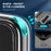 Electroplating Crystal Clear Hybrid Phone Cover for Samsung Galaxy S21 Fan Edition / FE 5G, Corner Cushions TPU + PC Mobile Phone Accessory - 4