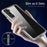Electroplating Crystal Clear Hybrid Phone Cover for Samsung Galaxy S21 Fan Edition / FE 5G, Corner Cushions TPU + PC Mobile Phone Accessory - 5