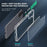 Electroplating Crystal Clear Hybrid Phone Cover for Samsung Galaxy S21 Fan Edition / FE 5G, Corner Cushions TPU + PC Mobile Phone Accessory - 7