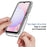 For Samsung Galaxy A13 4G Gradient Color Transparent TPU + PC Anti-drop Phone Case Shell - Transparent - 2