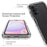 For Samsung Galaxy A13 4G Gradient Color Transparent TPU + PC Anti-drop Phone Case Shell - Transparent - 5