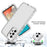 For Samsung Galaxy A53 5G Gradient Color Anti-scratch Phone Case TPU Bumper + PC Back Cover - Transparent - 3