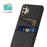 For Samsung Galaxy A13 4G Dual Card Slots Cloth Texture Anti-drop Hard PC Protective Cover - Black - 2