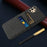 For Samsung Galaxy A13 4G Dual Card Slots Cloth Texture Anti-drop Hard PC Protective Cover - Black - 5