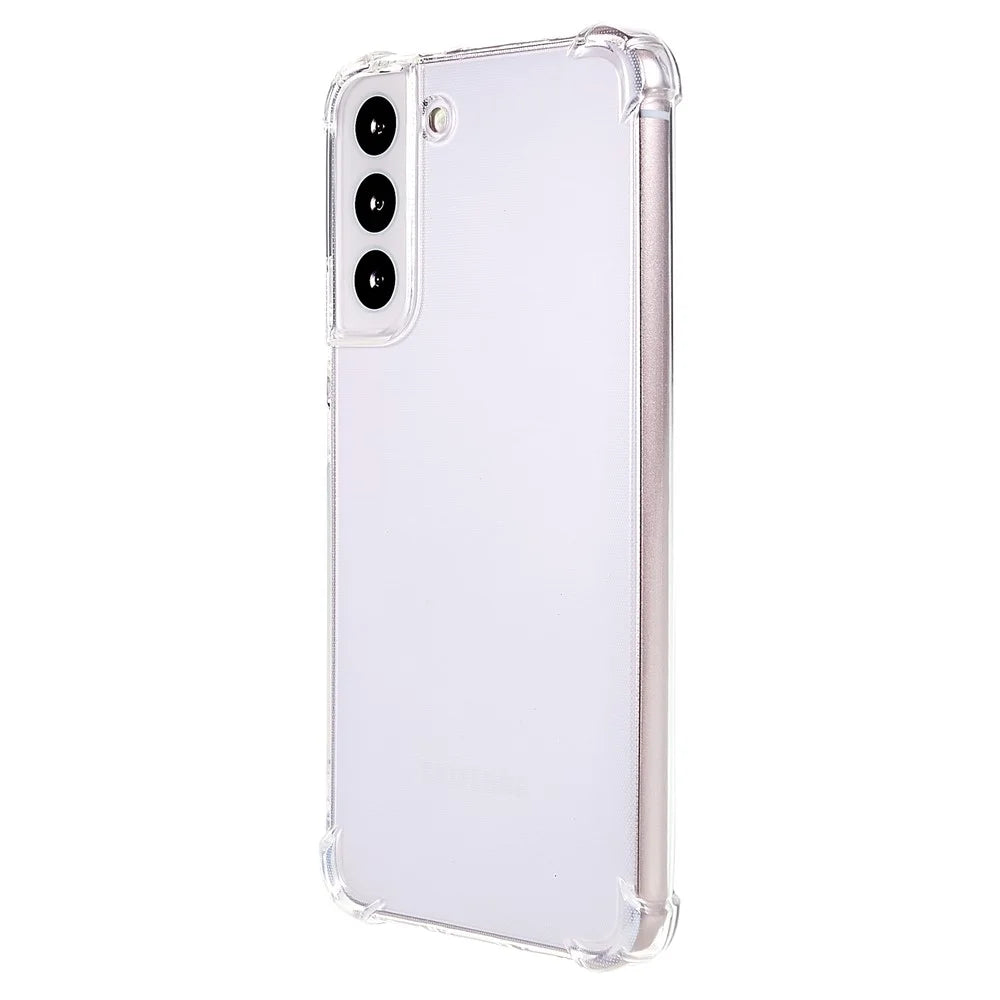 Transparent Case for Samsung Galaxy S22+ 5G, Soft TPU Reinforced Corners Shock Absorption Protective Cover - 3