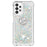 For Samsung Galaxy A13 4G TPU Case with Kickstand Quicksand Shockproof Cover - Silver / Hearts - 3