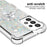 For Samsung Galaxy A13 4G TPU Case with Kickstand Quicksand Shockproof Cover - Silver / Hearts - 4