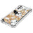 For Samsung Galaxy A13 4G TPU Case with Quicksand and Pattern Printed - Black / White Puppy - 6