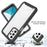 For Samsung Galaxy A23 4G / 5G (Global Version) TPU Bumper Transparent PC + Acrylic Back Case Anti-scratch Phone Cover - Black - 3