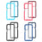 For Samsung Galaxy A23 4G / 5G (Global Version) TPU Bumper Transparent PC + Acrylic Back Case Anti-scratch Phone Cover - Black - 7
