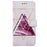 For Samsung Galaxy A13 4G Pattern Printing PU Leather Wallet Horizontal Stand Folio Cover with Wrist Strap - Tri-color Marble - 6