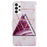 For Samsung Galaxy A13 4G Pattern Printing PU Leather Wallet Horizontal Stand Folio Cover with Wrist Strap - Tri-color Marble - 7