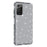For Samsung Galaxy A03s (165.8mm) (US) Drop-proof Sparkly Clear Glitter Case Hard PC Soft TPU Thickening Design Mobile Phone Shell - Black - 2