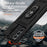 For Samsung Galaxy S21 FE 5G Ring Kickstand PC + TPU Hybrid Cover Slide Camera Protection Phone Case - Black - 7