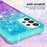 For Samsung Galaxy A23 4G / 5G (Global Version) TPU Case Gradient Quicksand Phone Back Cover - Sky Blue / Purple - 2