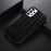 For Samsung Galaxy A33 5G Crocodile Texture Genuine Cowhide Leather Coating Drop-proof Hybrid PC + TPU Case - Black - 2