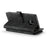 For Samsung Galaxy S9 Phone Cases with Strap CASEME C30 Zipper Multiple Card Holder PU Leather Cover - Black - 3
