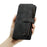 For Samsung Galaxy S9 Phone Cases with Strap CASEME C30 Zipper Multiple Card Holder PU Leather Cover - Black - 6