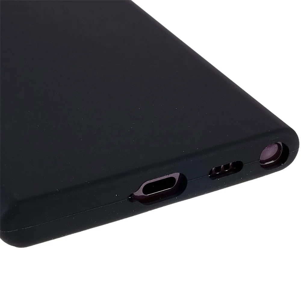 For Samsung Galaxy S22 Ultra 5G Mobile Phone Case Bag Soft Solid State Silicone Phone Case Phone Protector - Black - 6