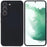 For Samsung Galaxy S22+ 5G Anti-scratch Phone Case Premium Solid State Silicone Mobile Phone Protector - Black - 1