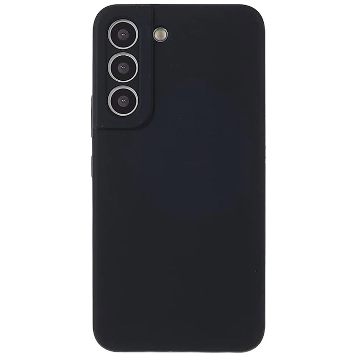 For Samsung Galaxy S22+ 5G Anti-scratch Phone Case Premium Solid State Silicone Mobile Phone Protector - Black - 2