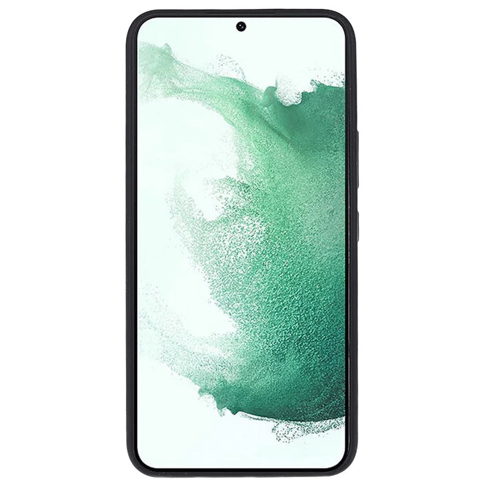 For Samsung Galaxy S22+ 5G Anti-scratch Phone Case Premium Solid State Silicone Mobile Phone Protector - Black - 4