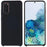 For Samsung Galaxy S20 5G/4G Premium Solid State Silicone Phone Case Mobile Phone Protector - Black - 1