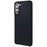 For Samsung Galaxy S21 4G/5G Smartphone Case Soft Premium Solid State Silicone Shockproof Mobile Phone Protector - Black - 3
