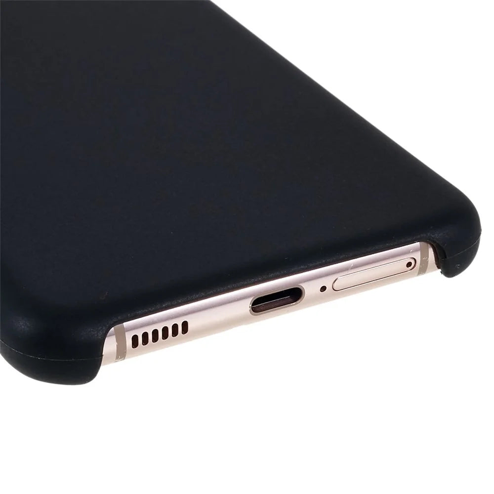 For Samsung Galaxy S21+ 5G Dustproof Phone Shell Premium Solid State Silicone Phone Case Mobile Phone Protector - Black - 6