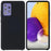 For Samsung Galaxy A52 4G/5G/A52s 5G Protective Slim Case Silicone Phone Cover Shockproof Phone Protector - Black - 1