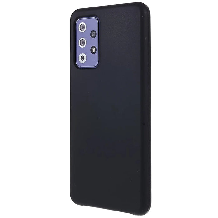For Samsung Galaxy A52 4G/5G/A52s 5G Protective Slim Case Silicone Phone Cover Shockproof Phone Protector - Black - 3