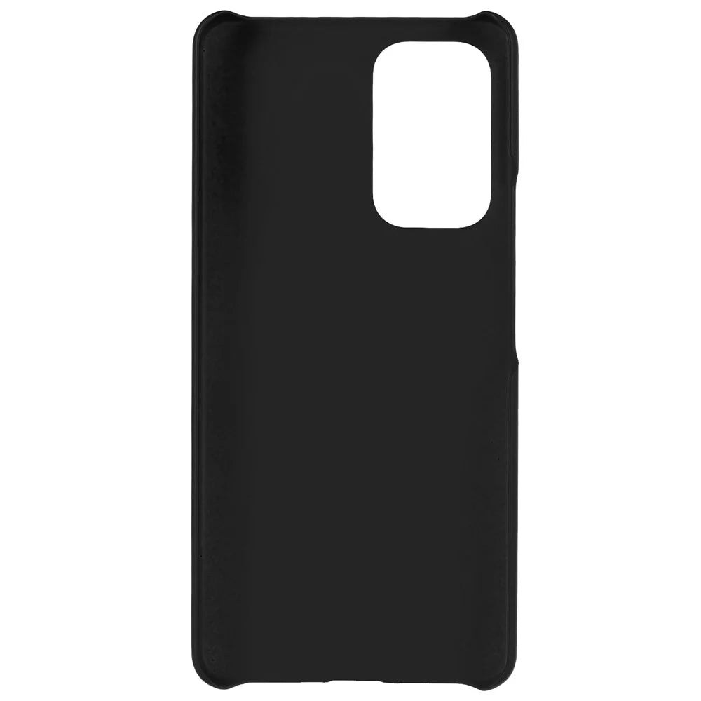 For Samsung Galaxy A53 5G Rubberized Glossy Surface Hard PC Protective Phone Case Cover - Black - 3