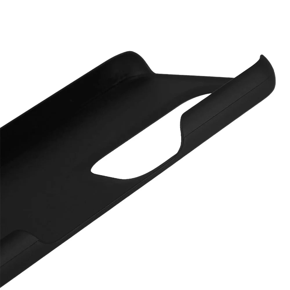 For Samsung Galaxy A53 5G Rubberized Glossy Surface Hard PC Protective Phone Case Cover - Black - 7