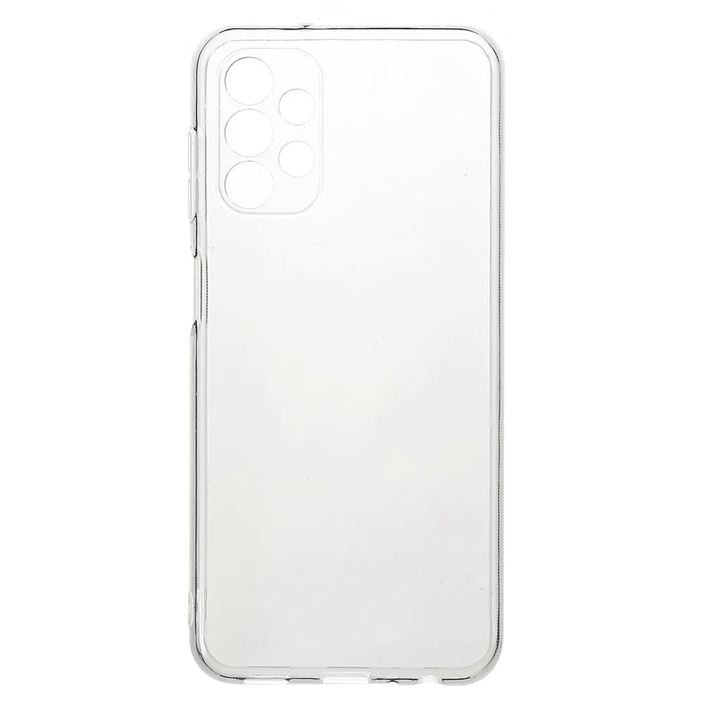 For Samsung Galaxy A13 4G 2.0mm Thickness Watermark-Free Transparent TPU Phone Protective Case - 1