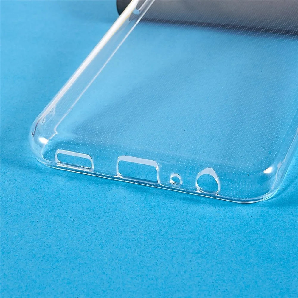 For Samsung Galaxy A13 4G 2.0mm Thickness Watermark-Free Transparent TPU Phone Protective Case - 4