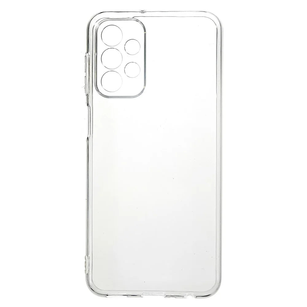 For Samsung Galaxy A23 5G (Global Version) / 4G 2.0mm Thickness Watermark-Free TPU Cover Anti-Scratch Clear Phone Case - 1