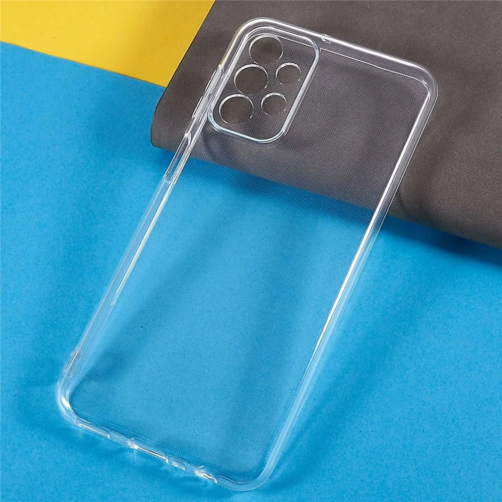 For Samsung Galaxy A23 5G (Global Version) / 4G 2.0mm Thickness Watermark-Free TPU Cover Anti-Scratch Clear Phone Case - 2