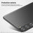 MOFI Shield Matte Series for Samsung Galaxy S22 5G Anti-collision Fingerprint-proof Hard PC Phone Case Protector Cover - Black - 5