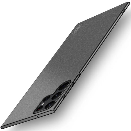 MOFI Shield Matte Series for Samsung Galaxy S22 Ultra 5G Fall Protection Hard PC Phone Case Protector Cover - Black - 1