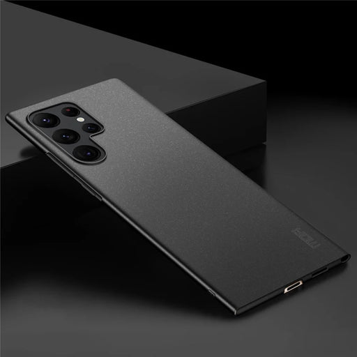 MOFI Shield Matte Series for Samsung Galaxy S22 Ultra 5G Fall Protection Hard PC Phone Case Protector Cover - Black - 2