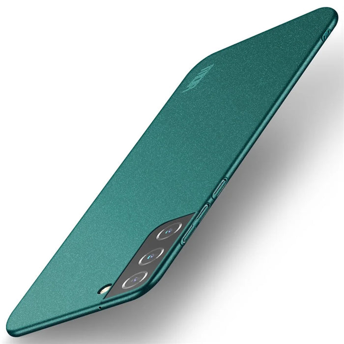 MOFI Shield Matte Series for Samsung Galaxy S22+ 5G Impact Resistant Hard PC Phone Case Protector Cover - Green - 1