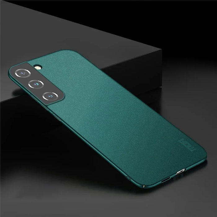 MOFI Shield Matte Series for Samsung Galaxy S22+ 5G Impact Resistant Hard PC Phone Case Protector Cover - Green - 2