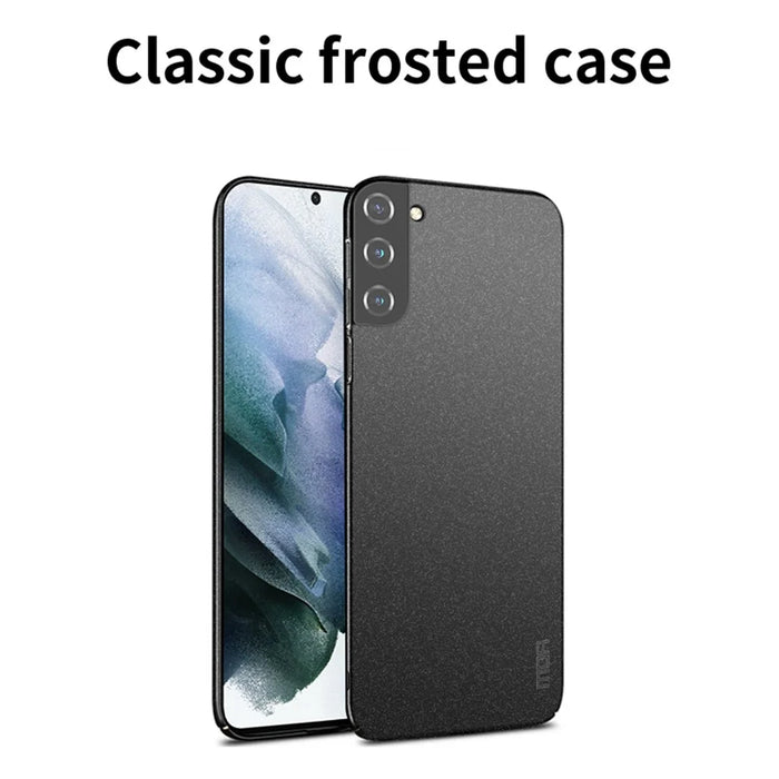 MOFI Shield Matte Series for Samsung Galaxy S22+ 5G Impact Resistant Hard PC Phone Case Protector Cover - Green - 3